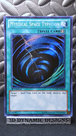 | Yugioh Mystical Space Typhoon LCYW-EN062 1st Edition Secret Rare NM- 🔥 | - Image 1
