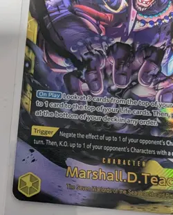 One Piece Card Game OP16-119 SEC Marshall D. Teach - English - NM - Image 5