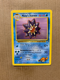 Misty's Starmie 56/132 Gym Heroes - Uncommon Pokemon Card - NM - Image 1