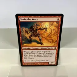 Norin the Wary #171 MTG Time Spiral (2006) Rare Regular Red Legendary LP Card - Image 1