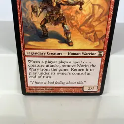 Norin the Wary #171 MTG Time Spiral (2006) Rare Regular Red Legendary LP Card - Image 3