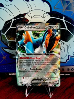 Pokemon TCG - 3 Card Lot EX Double Rare Holo: Decidueye - Cobalion - N's Zoroark - Image 3