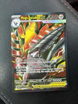 Mega Excadrill Ex - Pokemon - Pitch Black - Card #103/084 - Ultra Rare - NM - Image 1