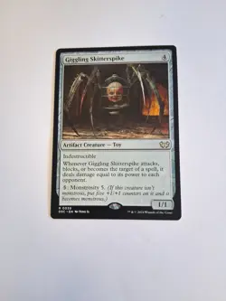 MTG Giggling Skitterspike Commander: Duskmourn: House of Horror - Image 1