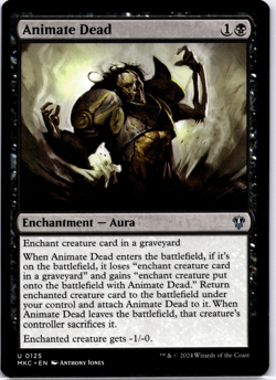 Animate Dead MKC Regular NM MTG - Image 1