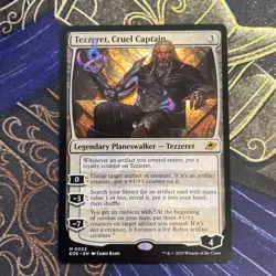 1x Tezzeret, Cruel Captain - Edge of Eternities LP - MTG - Image 1