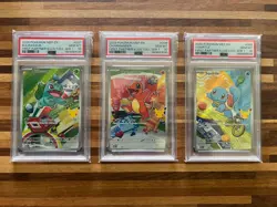 2026 POKEMON FIRST PARTNER ILLUSTRATION COLLECTION KANTO PSA 10 SET - Image 1