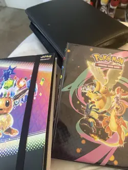 Massive Pokemon Card Lot 1000-2000 Cards 3 Binders + (Unused TCG Live Codes 10+) 636996769661 - Image 1