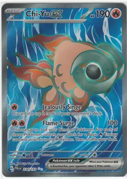 Chi-Yu ex 234/193 Ultra Rare Paldea Evolved Pokemon Holo Near Mint - Image 1