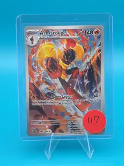 Armarouge 086/084 Me05: Pitch Black Holo Pokemon TCG - Image 1