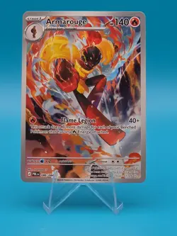 Armarouge 086/084 Me05: Pitch Black Holo Pokemon TCG - Image 2