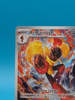 Armarouge 086/084 Me05: Pitch Black Holo Pokemon TCG - Image 3