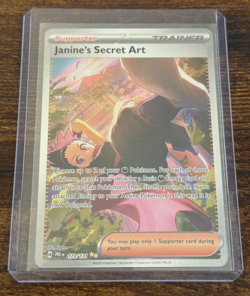 Pokemon TCG Janine's Secret Art 173/131 SIR Holo Prismatic Evolutions - Image 1