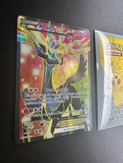 Pokemon Xerneas EX 146/146 Full Art Ultra Rare Holo XY 069💎LP💎 - Image 2