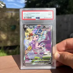 Mew V 251/264 Fusion Strike 2021 Pokemon PSA 9 - Image 1