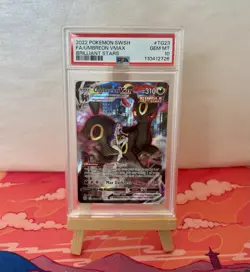2022 POKEMON BRILLIANT STARS TRAINER GALLERY UMBREON VMAX TG23/TG30 PSA 10 ✨ - Image 1