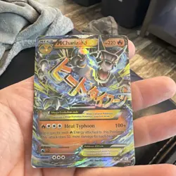 M Charizard EX 13/108 Evolutions Holo Mega EX English 220 HP 2016 Attack 100+ - Image 3