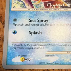 Pokemon TCG Magikarp World Championships 2010 Deck 65/100 Promo Mychael Bryan LP - Image 5