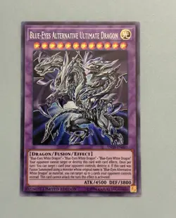 Blue-Eyes Alternative Ultimate Dragon TN19-EN001 2019 Gold Sarcophagus Tin - Image 1