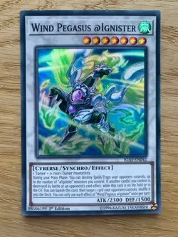IGAS-EN042 Wind Pegasus @Ignister Super Rare Yugioh 1st - Image 1