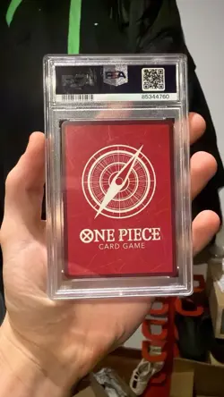 One Piece Monkey D. Luffy #003 Eng Op01-Alt.Art-Errata PSA 10 - Image 5