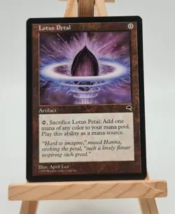 Lotus Petal Tempest Magic Karte MTG englisch (Lotusblute) - Image 1