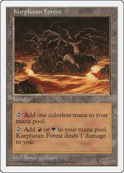 Karplusan Forest - 5ED / English / Near Mint MTG - Image 1
