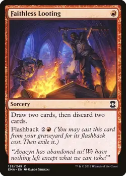 NM - Faithless Looting [EMA - 128] Eternal Masters - Image 1