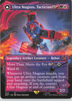 Ultra Magnus, Tactician (Shattered Glass) Universes Beyond: Transformers NM - Image 1