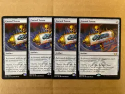 MTG 4x Cursed Totem # 295 Modern Horizons 2 Legacy Magic the Gathering x4 NM - Image 1