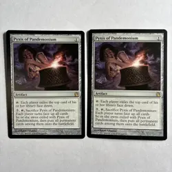 2x Pyxis of Pandemonium (220) Theros MP MTG Magic the Gathering - Image 1