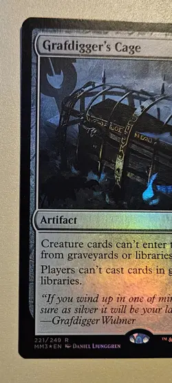 2x Grafdigger's Cage - Rare NM - 1x Foil, 1x Regular - MTG Modern Masters ⚔B&B - Image 2