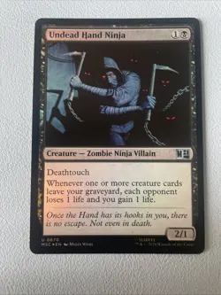 Undead Hand Ninja [Marvel Super Heroes Commander] Foil Near Mint MTG - Image 1