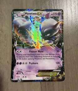 The Pokemon Company Mewtwo EX 61/162 BREAKthrough Holo 170 HP Eng - Image 1