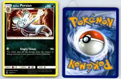 Alolan Persian 119/214 Rare Lost Thunder NM Pokemon TCG - Image 3