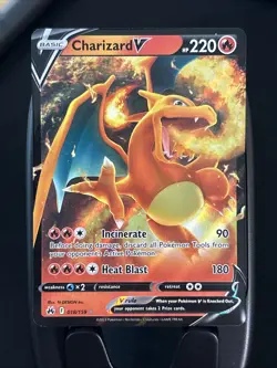 Charizard V 018/159 Crown Zenith Ultra Rare Holo Pokemon Card - English - Image 1