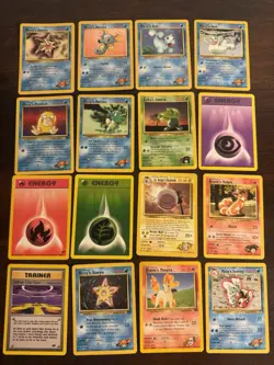 Vintage Pokemon Card Lot - Gym Challenge - 16 Cards - LP+ - Image 1