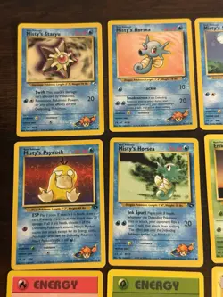 Vintage Pokemon Card Lot - Gym Challenge - 16 Cards - LP+ - Image 2