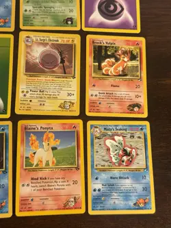 Vintage Pokemon Card Lot - Gym Challenge - 16 Cards - LP+ - Image 4