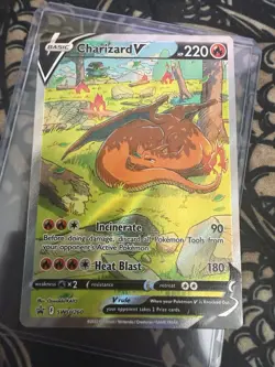 Pokemon TCG Charizard V SWSH260 Sword & Shield Promo Holo English - Image 1