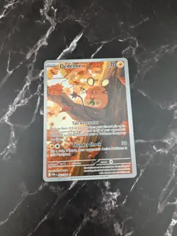 Dedenne 093/088 Full Art Illustration Rare Pokemon Perfect Order - Image 2