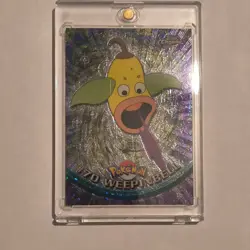 Topps Pokemon TCG Topps Chrome Weepinbell 70 Holo Chrome Rare English Grass - Image 1