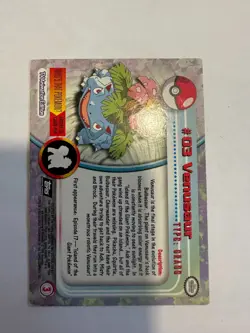 Topps Venusaur #03 Holo Rare Pokemon TCG Trading Card - Image 3