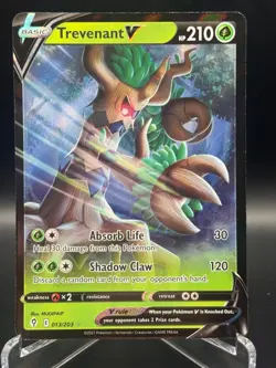 Trevenant V 013/203 Holo V Rare Evolving Skies Pokemon Near Mint - Image 1