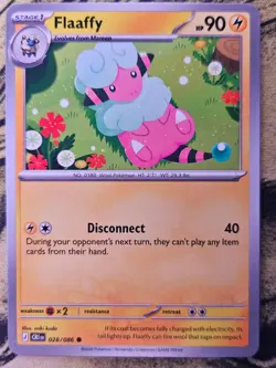 Flaaffy 028/086 Common Chaos Rising Pokemon Near Mint - Image 1