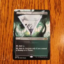 Wastewood Verge (Borderless) #374 (NM) Aetherdrift DFT Magic MTG - Image 1