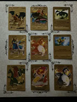 Pokemon Gold Holo Card Lot Of 27 Near Mint Cards All Different (proxies) - Image 3