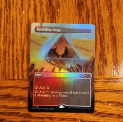 Sunbillow Verge #373 Foil - Borderless - Aetherdrift DFT - MTG - NM / Mint - Image 1