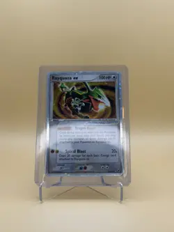 #5 Rayquaza ex 102/107 EX Deoxys 2005 Holo Rare Pokemon Card TCG - Image 1