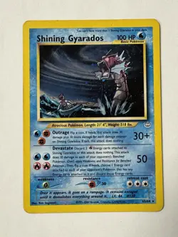 Shining Gyarados 65/64 Neo Revelation Holo✨ - Super Rare Vintage Pokemon 2000! - Image 2